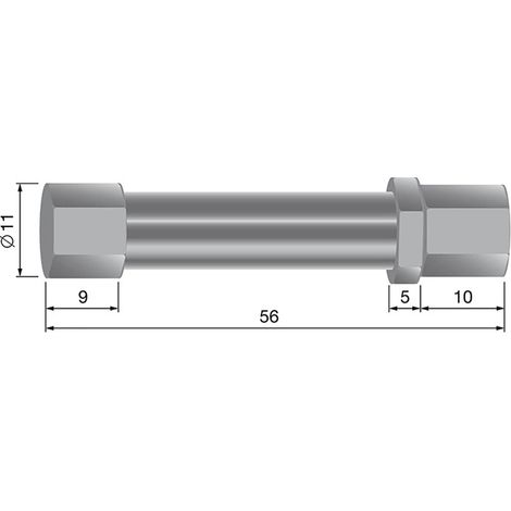 Vis de réglage double - diamètre 8 mm