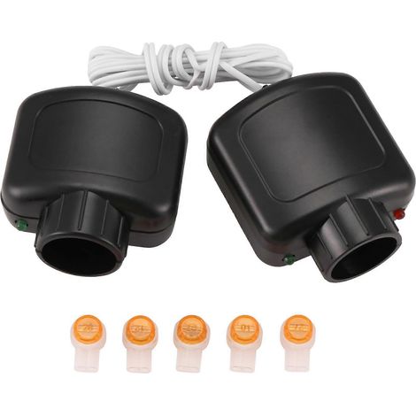 Capteur de sécurité pour portes de garage Linear HAE00002 LSO50 LDO33 LDO50 - Kit complet pour porte simple (1/3)