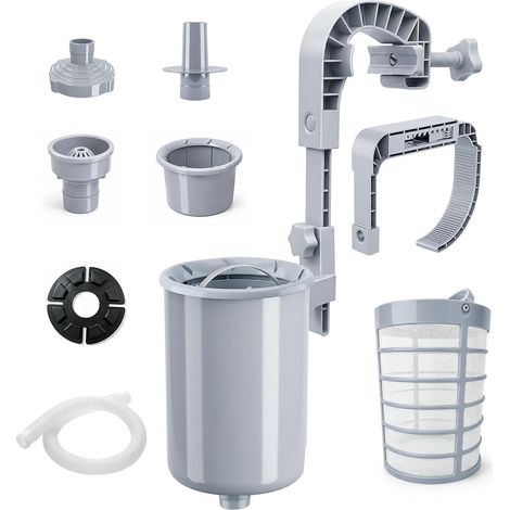 Skimmer Piscine Hors Sol, Skimmer Piscine avec Panier Filtrant 60 Mailles (1/5)