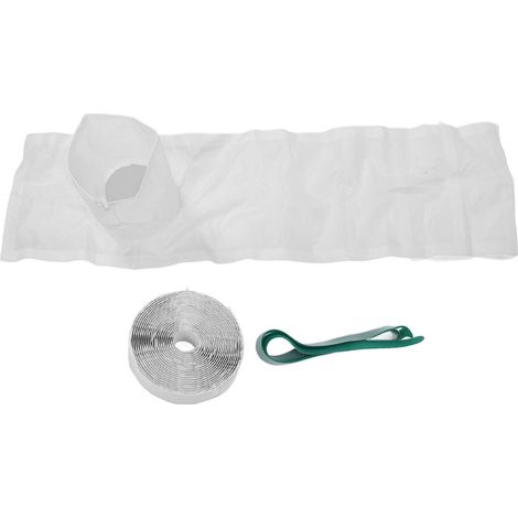 Kit de Fenêtre d'AC Portable + Accès Rapide + Kit de Fermeture avec Cordon et Adhésif – Polyester, 92x25cm, 3 Accessoires (1/5)