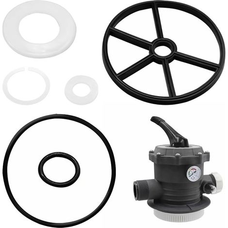 6 Pièces Kit de réparation de Joint d'araignée, Vanne Piscine Joint Pompe Piscine pour SP0710CA SP0710X SP0711 SP0712 pour Multiports et Filtre à Sable Valve Vanne Piscine Rechange (1/5)