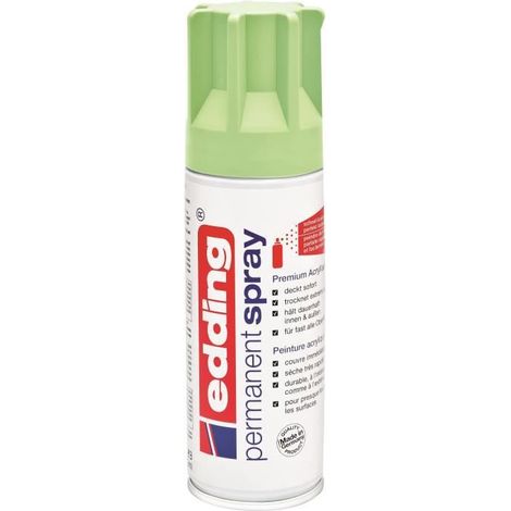 EDDING Spray acrylique E5200 - 200 ml - Vert pastel (1/4)