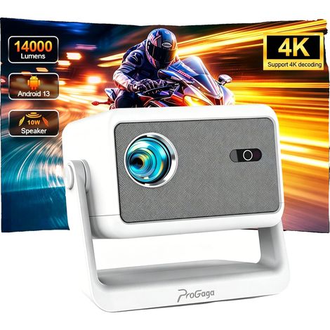 Projecteur, 14000 Lumens, Résolution Full HD 1080P, Version Android (1/5)