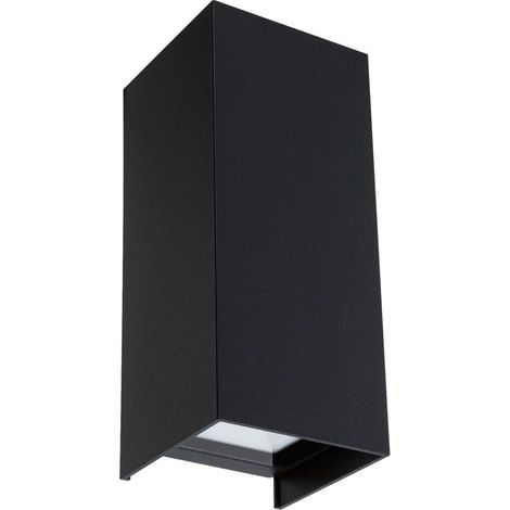 Paulmann Aplique de pared LED Flame antracita 65x70 mm