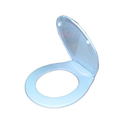 Couvercle bas water 36x43 cm ABS Universa mod. Orchidée céleste