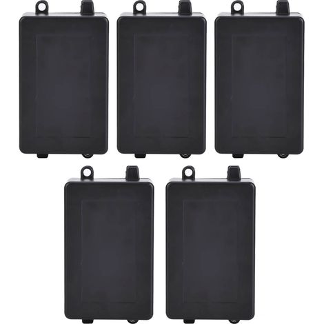 Boîtier pour 5 modules relais, idéal pour projets électroniques DIY (70 x 45 x 30 mm). (1/5)