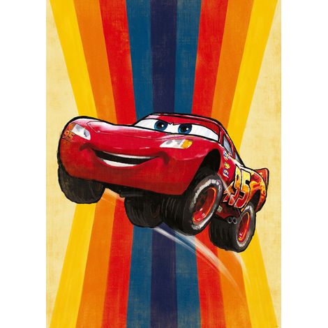 Papier peint panoramique enfant Cars Saut (1/5)