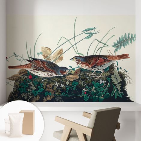 Papier peint avec colle pour décoration moderne de salon chambre à coucher cuisine et bureau Facile Charme de la nature 104x70 cm (1/5)