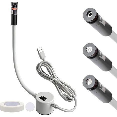 Luce di posizionamento magnetico per macchina da cucire, guida luminosa 3 in 1 per cuciture dritte, teste di illuminazione per cuciture, strumento di precisione per il cucito (1/5)