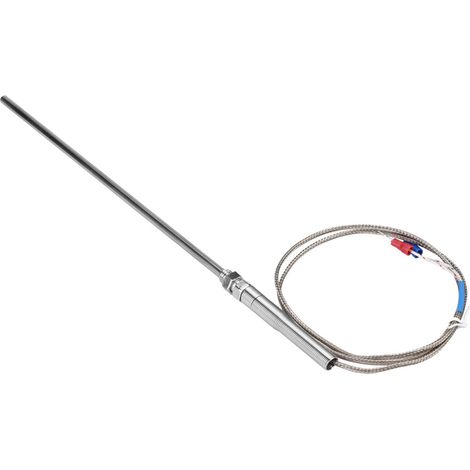 M8 Gewinde Typ K Thermoelement 200 mm Sonde Temperaturfühlerdraht 0-400℃ (1 m) (1/5)