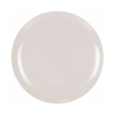 PLATO LLANO MELAMINA IVORY 25.5CM MD