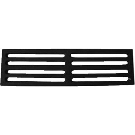 Diff – Grille en fonte pour cheminées 195x313mm – Ventilation efficace – Épaisseur 10mm – Poids 3.10kg pour poêles à bois