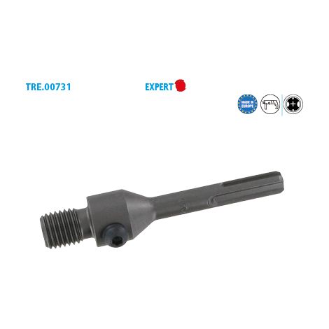 Porte trépan SDS+ / M16 L. 220 mm - 73220 - Leman (1/2)