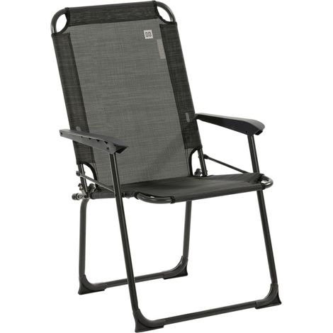Travellife Como Compact Campingstuhl Grau Mélange (1/5)