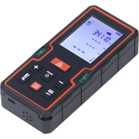 Télémètre Laser Infrarouge HD40P avec Pile Incluse - Règle Laser Portative de Précision pour Mesure de Distance (1/5)
