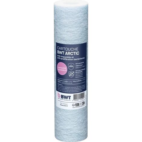 Jahrespackung Kartuschen - BWT - ARCTIC 20 µm + PURESILI - Anti-Verunreinigungen + antibakteriell (1/3)
