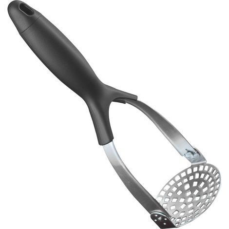 Presse purée professionnel robuste en acier inoxydable pliable pour pommes de terre et légumes outil de cuisine (1/5)