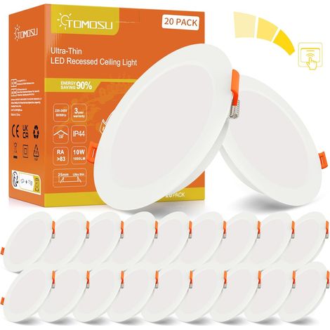 10W Spot Led Encastrable Dimmable,Blanc Neutre 4000K,Trou 115-125mm (1/5)