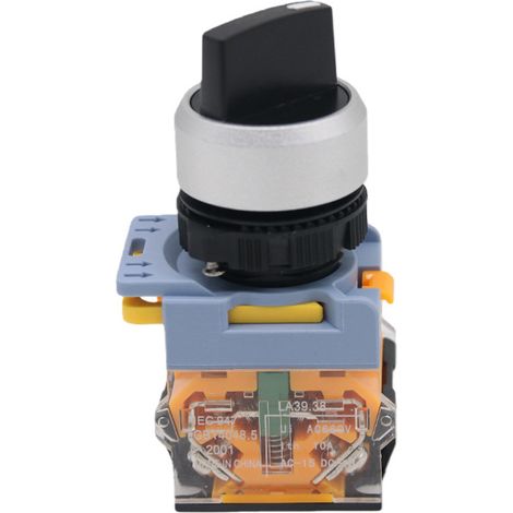 Commutateur rotatif étanche de 22 mm, sélecteur à trois positions, normalement ouvert et normalement fermé, LA155B-20X/3 (1/4)