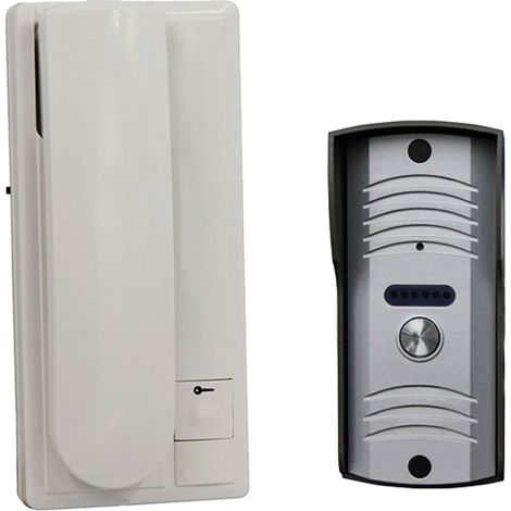 CITOFONO MONO FAMILIARE IN KIT colore bianco - PROXE