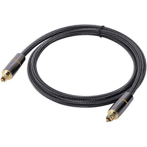 Câble coaxial Toslink 1M SPDIF pour amplificateurs, lecteurs et barres de son (1/5)