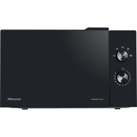 Hisense H23MOBP2H4 Mikrowellenherd Flache Oberfläche Nur Mikrowelle 23 l 800 W Schwarz (1/4)