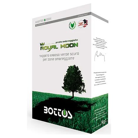 Royal Moon Bottos : Semences de Gazon Haut de Gamme pour l&039Ombre - 100 mt - 15x21 mm