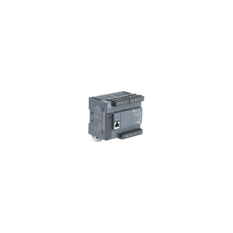 Modicon M221, contrôleur 24E/S relais, port série, 100/240VCA - TM221C24R