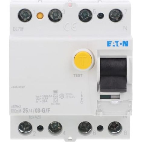 Interruptor diferencial Eaton frcmm-25 25A 0,3A
