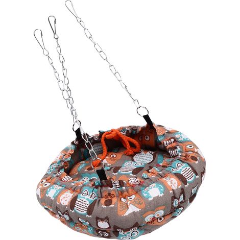 Nid suspendu pour perroquet, hamster, écureuil, sugar glider – hamac en coton, sac de couchage, taille XL, couleur n°1. (1/5)