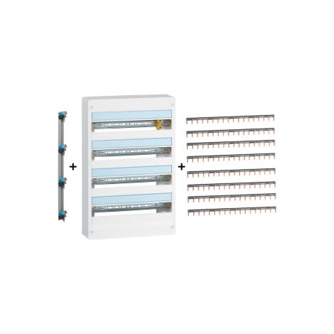 Legrand - DRIVIA - Coffret 4x18 + Peigne Verticale et Horizontale - Ref. : 401224+404928+405002 (1/3)