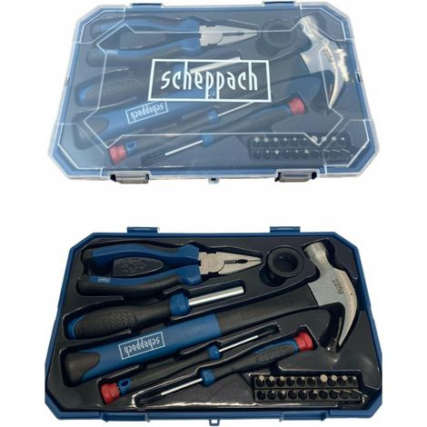 Werkzeugset Scheppach 26el 26 Teile Chrom-Vanadium Stahl (1/3)