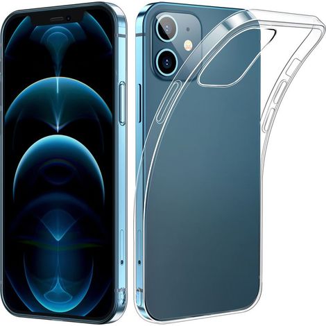 Ultradünne, 1,5 mm starke, vergilbungsfreie, transparente TPU-Handyhülle für iPhone 12 (6,1 Zoll) (1/5)