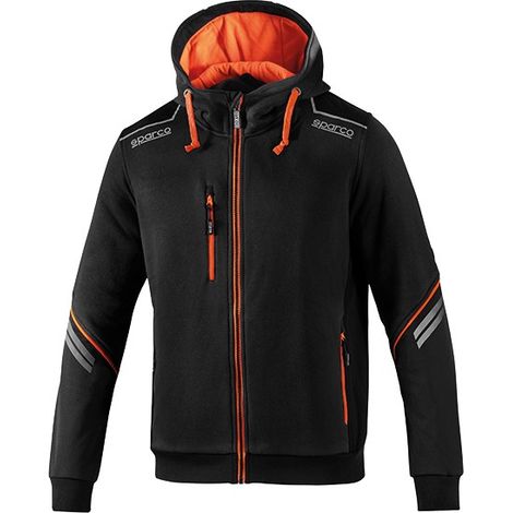 SWEAT TECHNIQUE AVEC FERMETURE ÉCLAIR N/NRJ