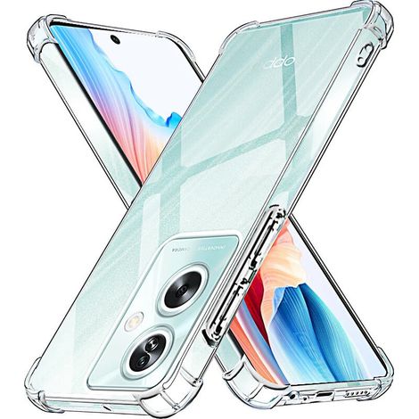 Funda para Oppo A79 5G, resistente a caídas, transparente. (1/4)