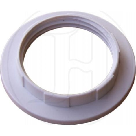 6 PCS Plastique Anneau Réducteur Abat Jour E27 Accessoires pour Abat-Jour Bague Plaque Convertisseur d’Adaptateur (Blanc et Noir) (1/5)