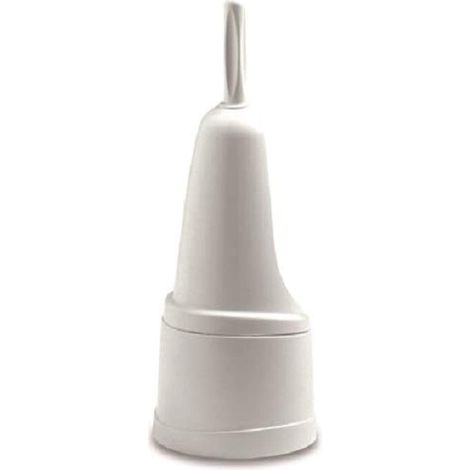 Portascopino Nuovo Storno in Polipropilene Bianco Ø 15 mm CMX40H 5 Pezzi