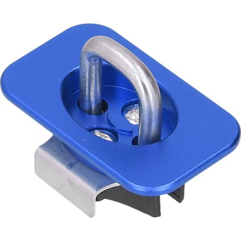 Anneaux de suspension en acier inoxydable pour plateau de camionnette, compatibles avec F150 2015-2021, bleus (1/5)