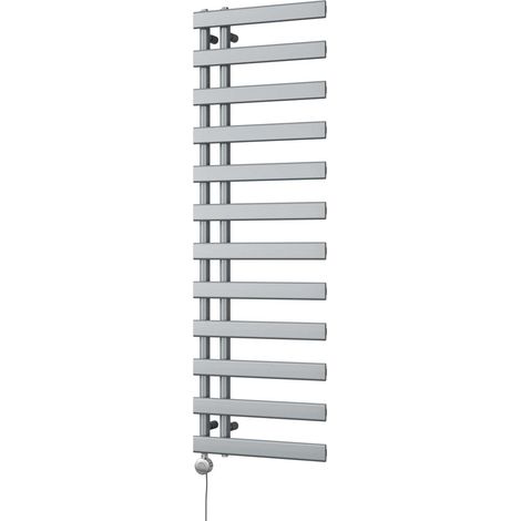 Agar - Silver Electric Towel Rail H1564mm x W500mm 600w Thermostatic (1/3)