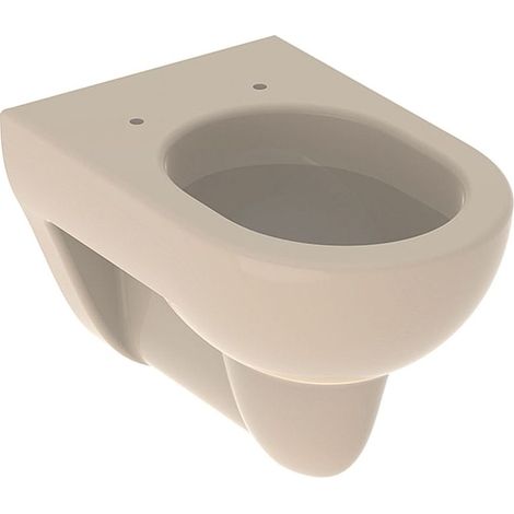 Geberit Wand-WC Renova Tiefspüler, wandhängend, 54x35,5x34cm, Sanitärkeramik, Bahamabeige, 203040080 (1/5)