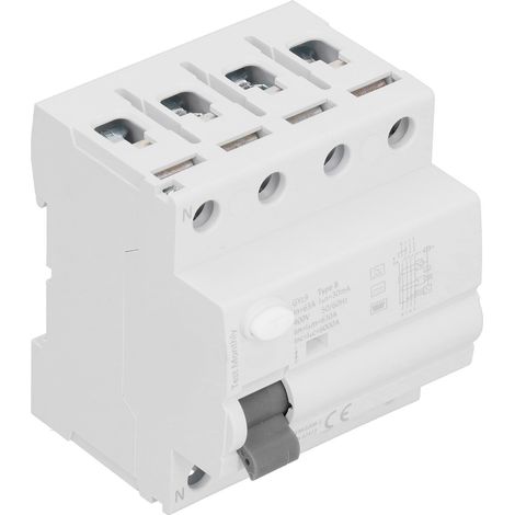 Fehlerstromschutzschalter 4P 63A 30mA 400V GYL9‑B (1/5)