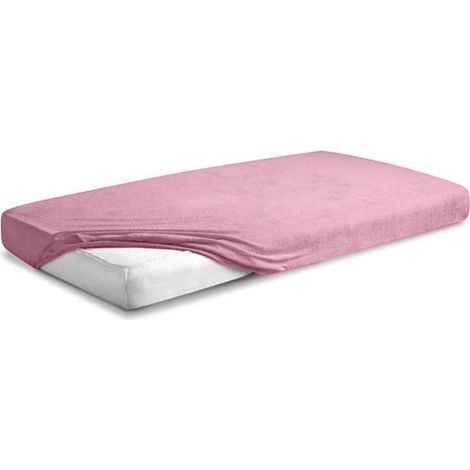 Frottee-Spannbettlaken mit hochwertigem Gummizug, 60 x 120 x 10 cm (1/5)