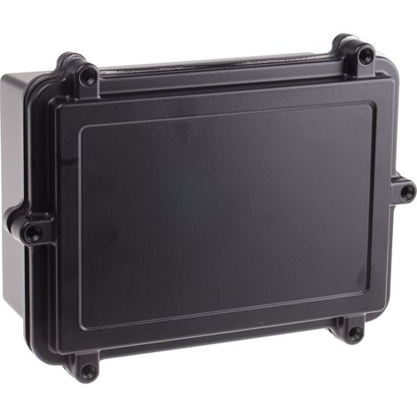 Boîtier RS PRO en Aluminium, 202 x 142 x 80mm, Noir IP67, Blindé ( Prix pour 1 ) (1/2)