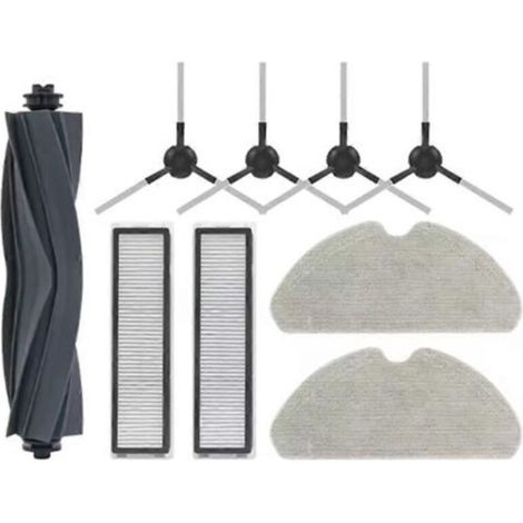 Repuestos para aspiradoras Dreame D9 Max Gen 2 / D10s Pro / D10s: cepillo principal, cepillo lateral, paño de limpieza, filtro HEPA. (1/5)