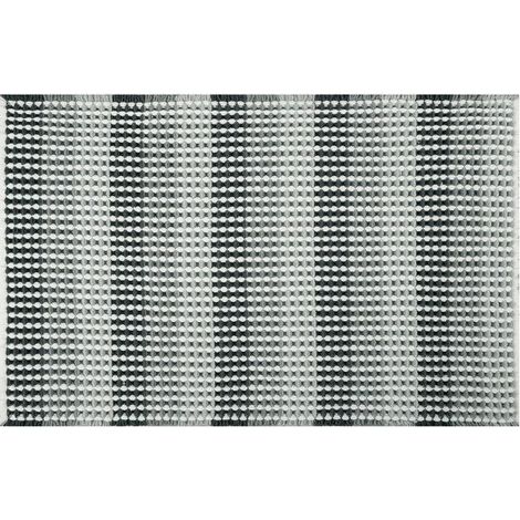 Tapis de bain Polyester CONE 50x80cm Noir Spirella (1/2)