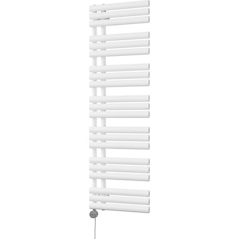 Percival - White Electric Towel Rail H1592mm x W500mm 800w Thermostatic (1/3)