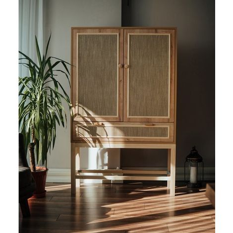 Armario de almacenaje polivalente MINIME 100 cm blanco