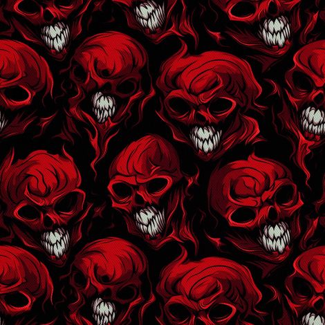 Tela Oxford decorativa para exteriores - Motivo de calavera I DX4104 (1/5)