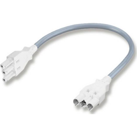 Finder Filo di collegamento 07L.55.080 Bianco, Grigio 230 V/AC (L x L) 800 mm x 28.8 mm 1 pz.