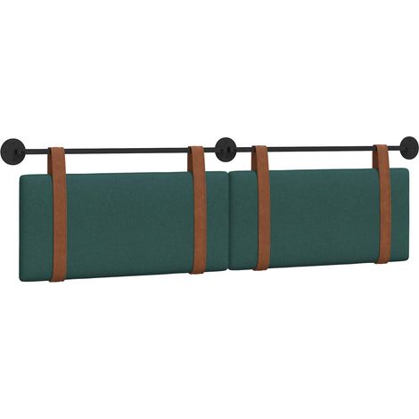Maison Exclusive - Testiera sospesa Verde Scuro PU Antico